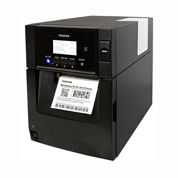 Toshiba BA410T pusindustriālais uzlīmju printeris