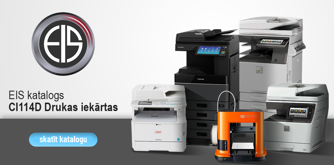 Tomega EIS drukas iekārtas