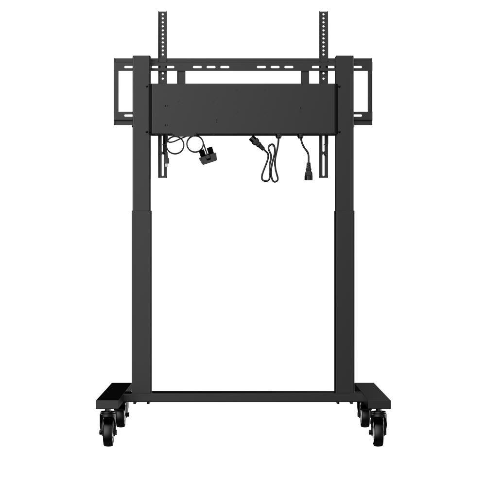 Avtek TouchScreen Electric Stand - interaktīvo ekrānu stends ar elektriski regulējamu augstumu, ērtu pārvietošanu un augstu stabilitāti.