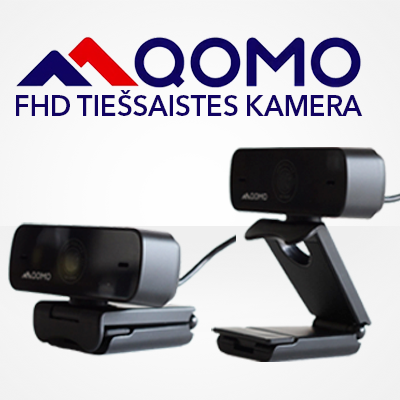 QOMO tiešsaistes web kamera