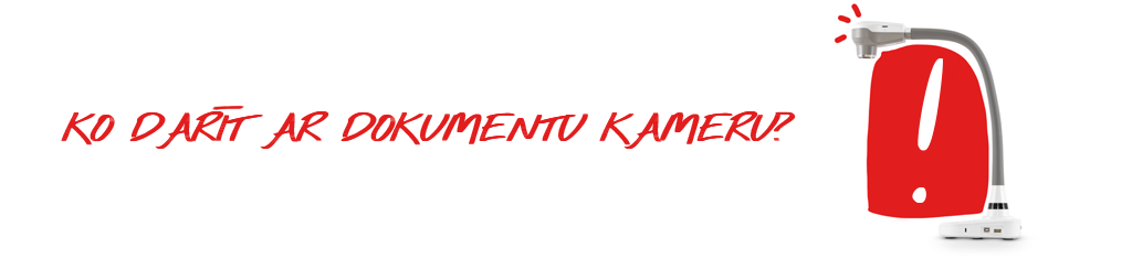 QOMO dokumentu kamera