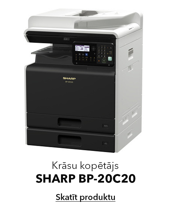 Krāsu kopētājs printeris Sharp BP 20C20