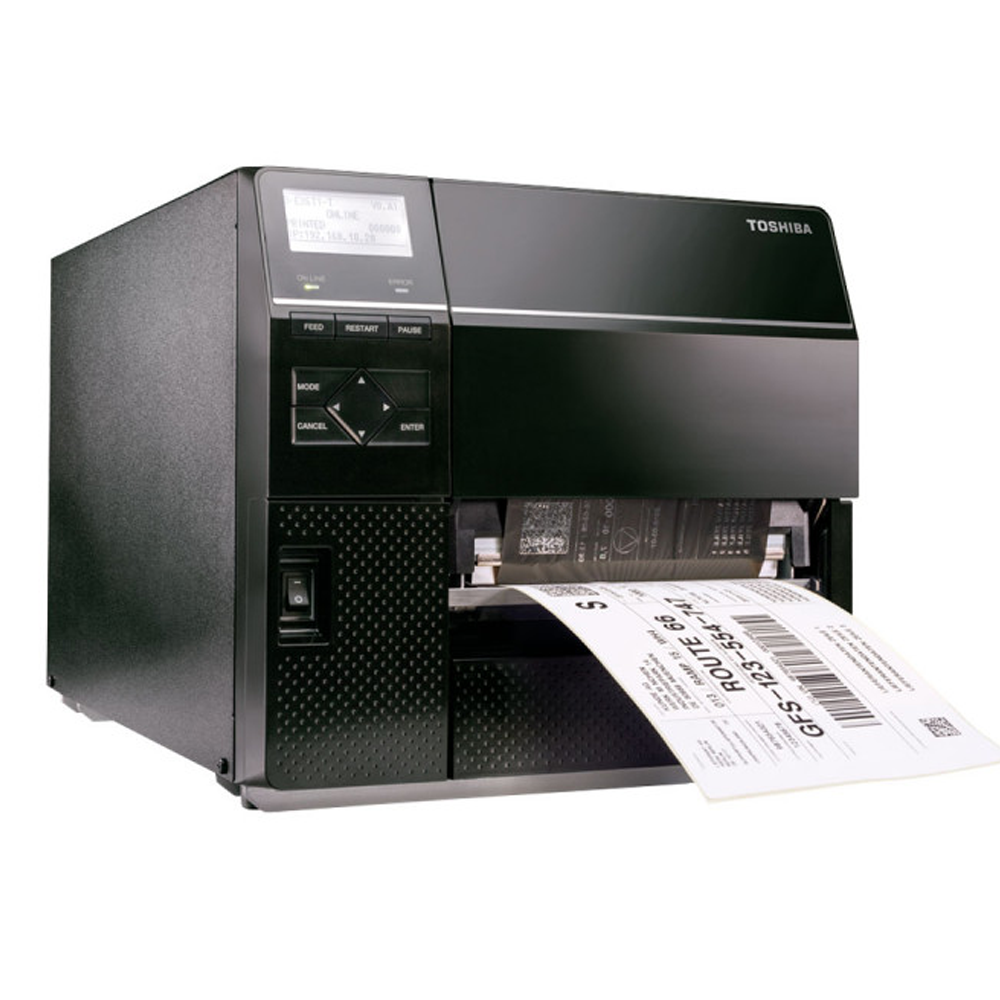 TOSHIBA B-EX6T1 industriālais galda printeris loģistikas uzņēmumiem