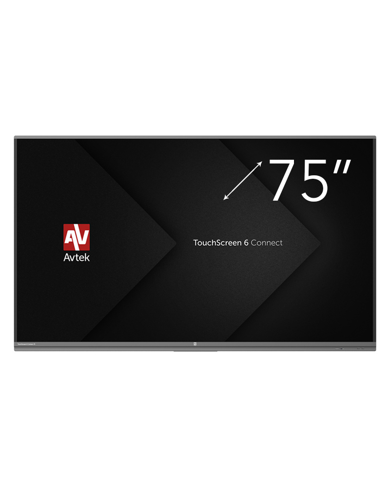 Avtek TouchScreen 6 Connect 75 collu interaktīvais displejs