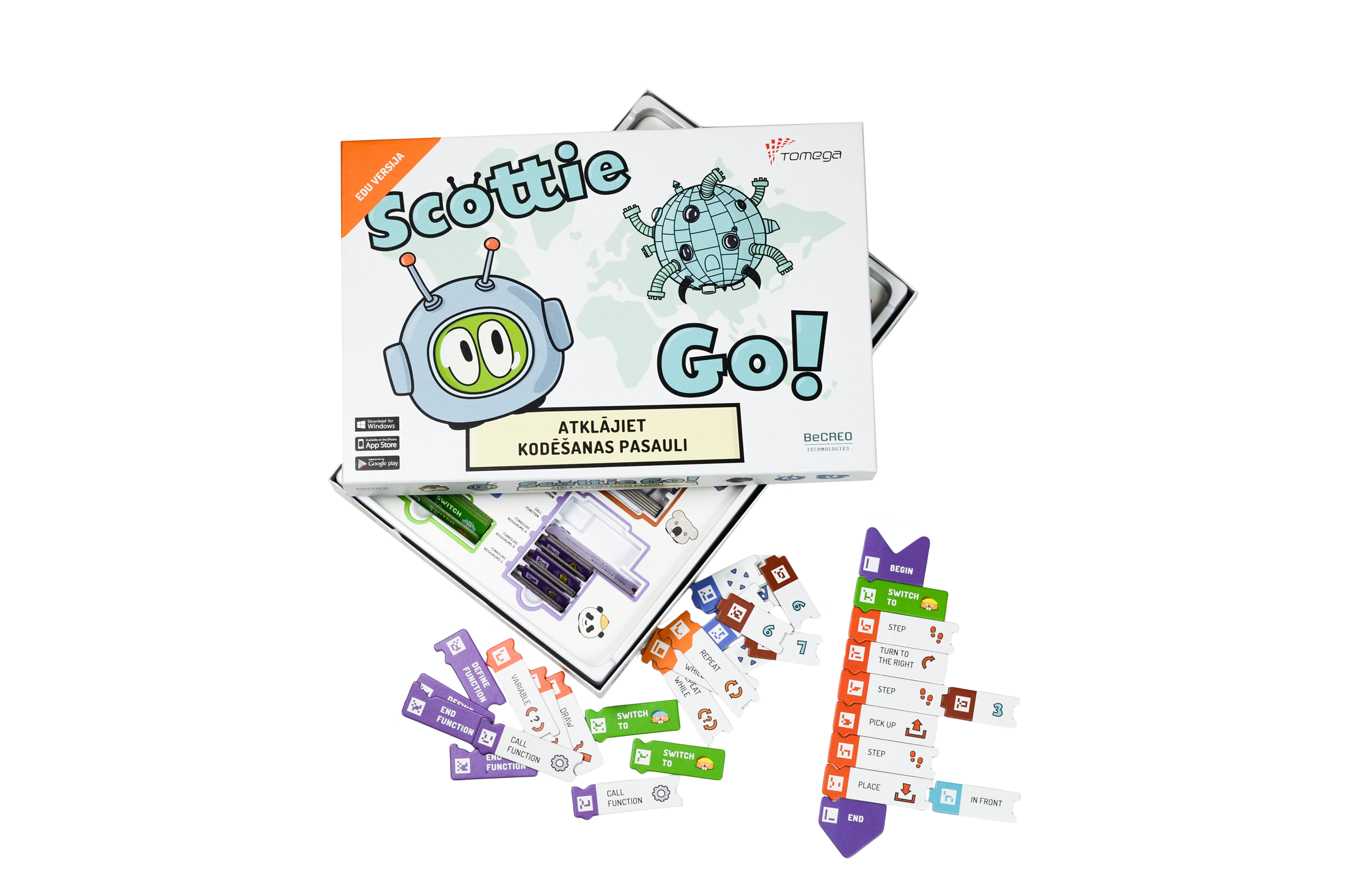 Scottie Go interaktīvā programmēšanas galda spēle - 