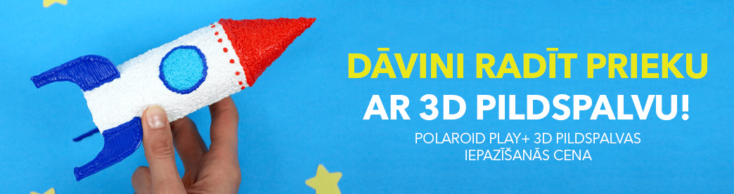 Labākā dāvana bērnam un jaunietim 2021 Ziemassvētkos - Polaroid 3D pildspalva!