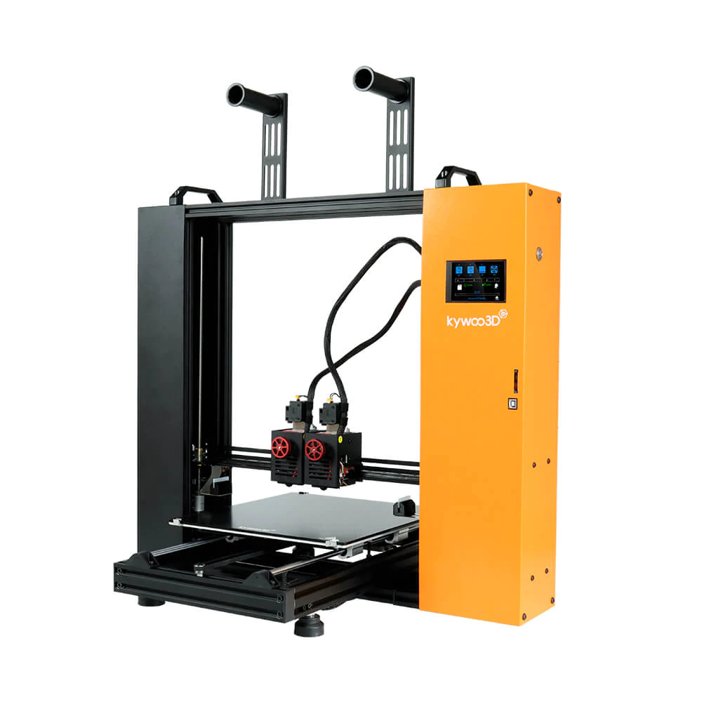 Kywoo Tycoon IDEX 3D printeris ar nemainīgi augstu kvalitāti jebkuros 3D printēšanas apstākļos. Kluss un lēts 3D printeris.