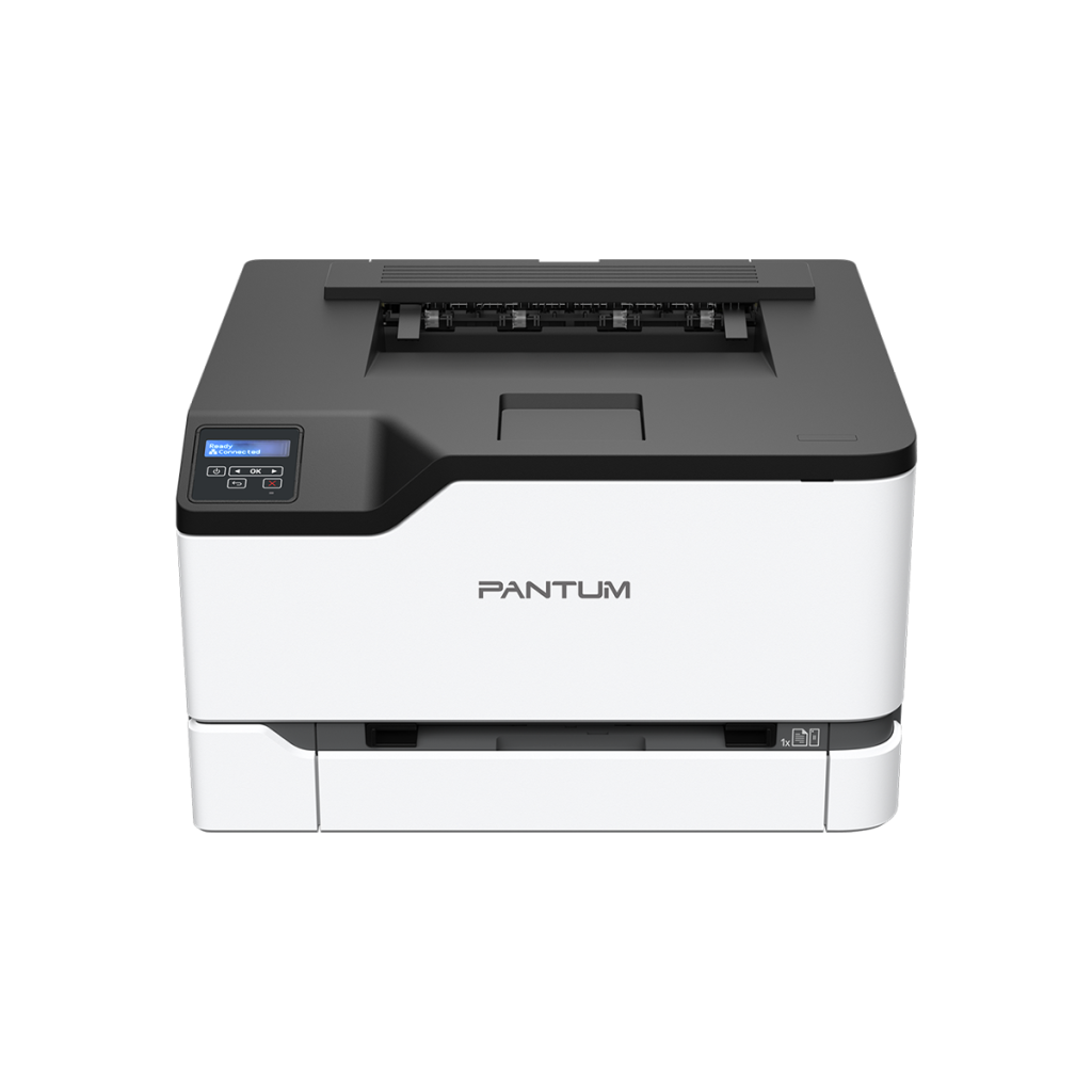 PANTUM CP2200DW krāsu lāzerprinteris ar drukas ātrumu 24 lapas minūtē gan melnbalti, gan krāsaini. Bezvadu printeris.