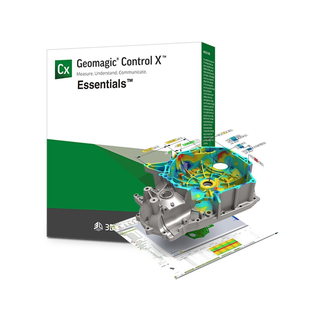 Shining 3D Geomagic Control X 3D programmatūra ir profesionāla 3D kvalitātes kontroles un dimensiju pārbaudes programmatūra