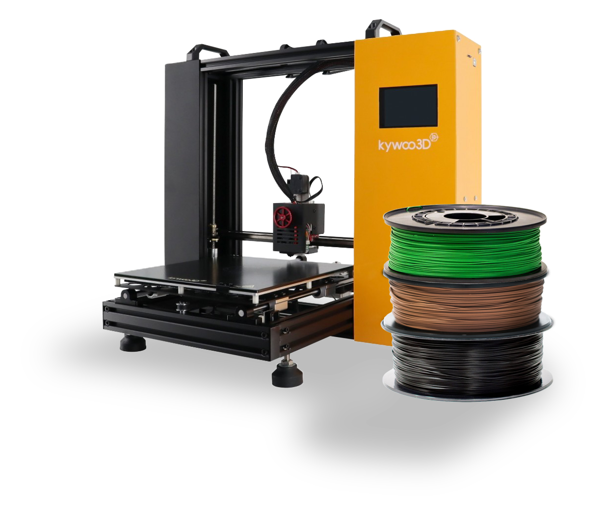Kywoo 3D 3D printeris ar drukas izejmateriāliem 3D printēšanai