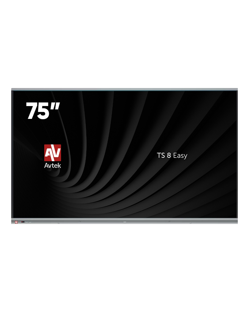 Avtek TS 8 Easy 75 collu displejs interaktīvam darbam birojā vai skolā. Dažādi izmēri, zemas cenas, augsta kvalitāte.