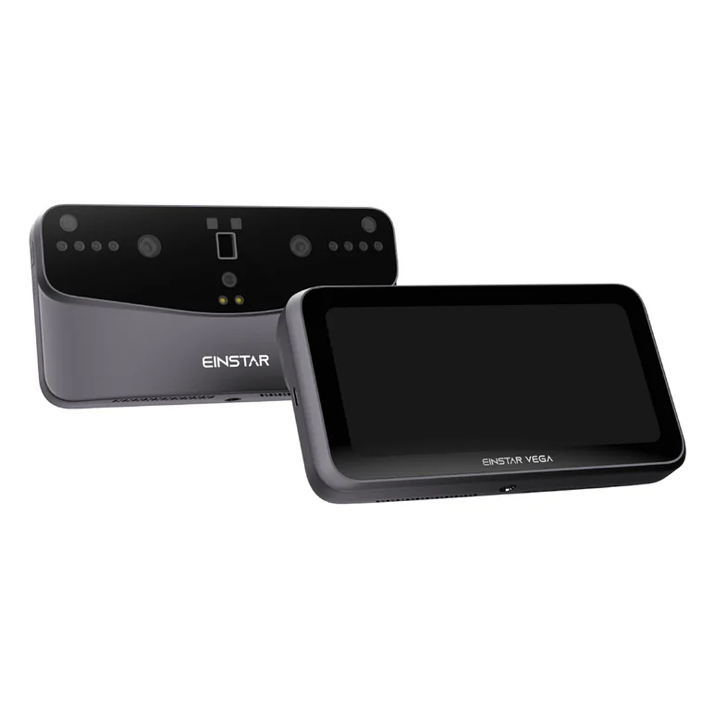 Shining 3D Einstar Vega 3D skeneris līdzi ņemšanai. Mazs, ērts un ļoti precīzs, 0.05mm, strukturētās gaismas skeneris