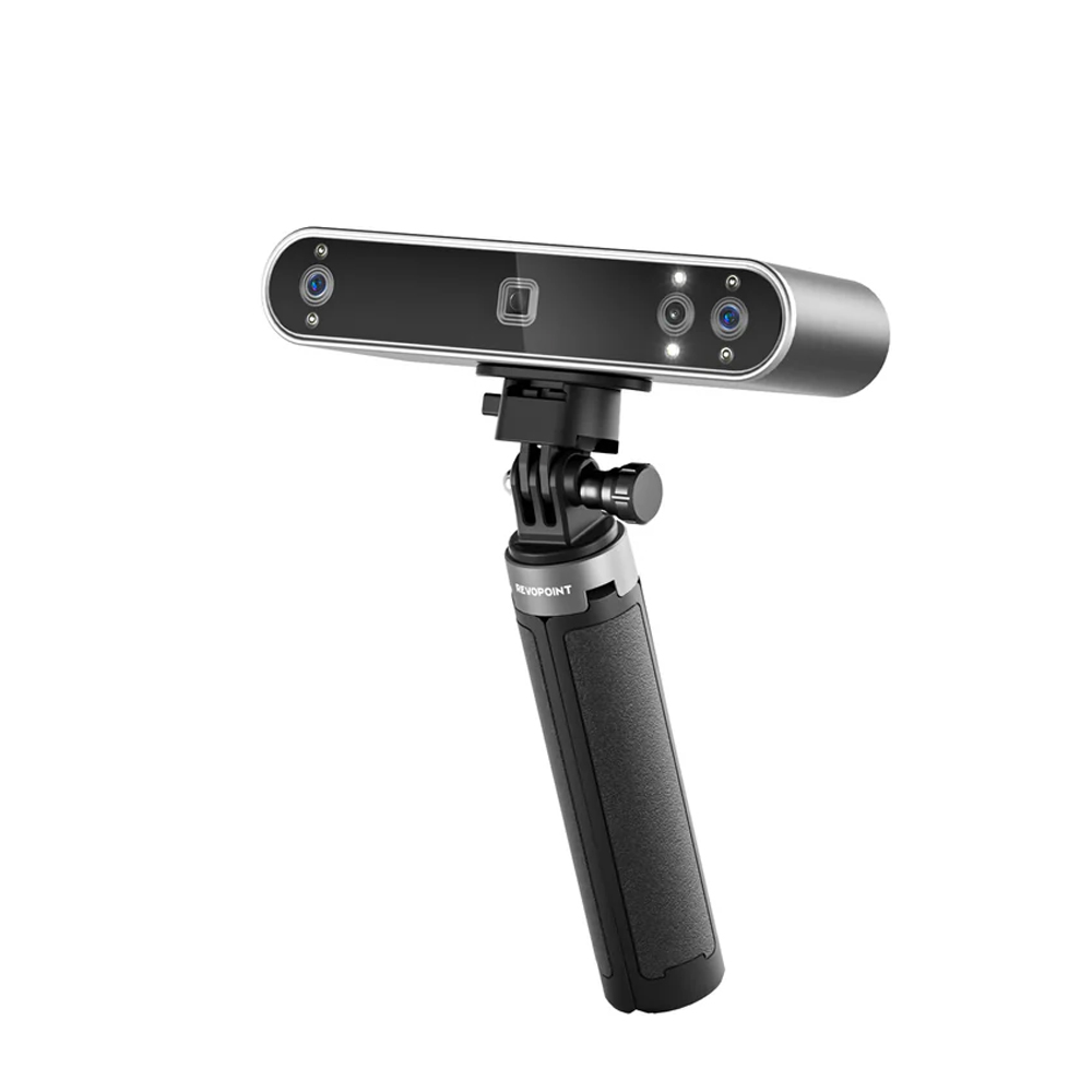 Revopoint Pop 3 Plus 3D skeneris profesionālam pielietojumam ļoti precīzai un ātrai skenēšanai lieliem un maziem objektiem.