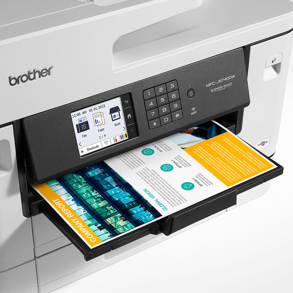 Brother DCP-L2660DW efektīvs 3-in-1 A4 vienkrāsas lāzerdrukas printeris, kas apvieno drukas, skenēšanas un kopēšanas funkcijas vienā ierīcē