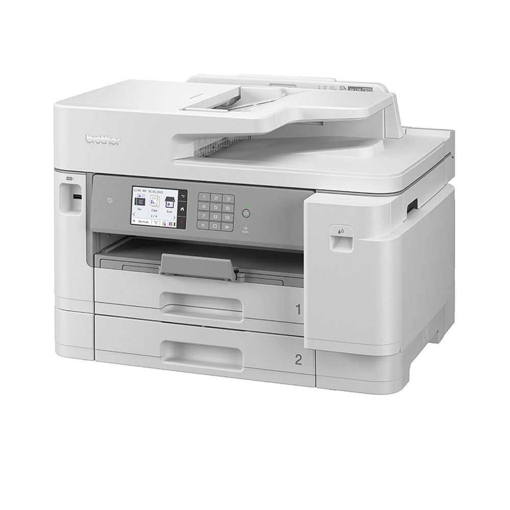 Brother MFC-J5955DW profesionāls A4 krāsu tintes bezvadu all-in-one printeris ar A3 drukas iespēju un zemām ekspluatācijas izmaksām